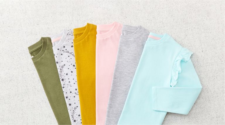 Folded clothes