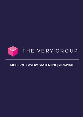 Modern Slavery Statement cover